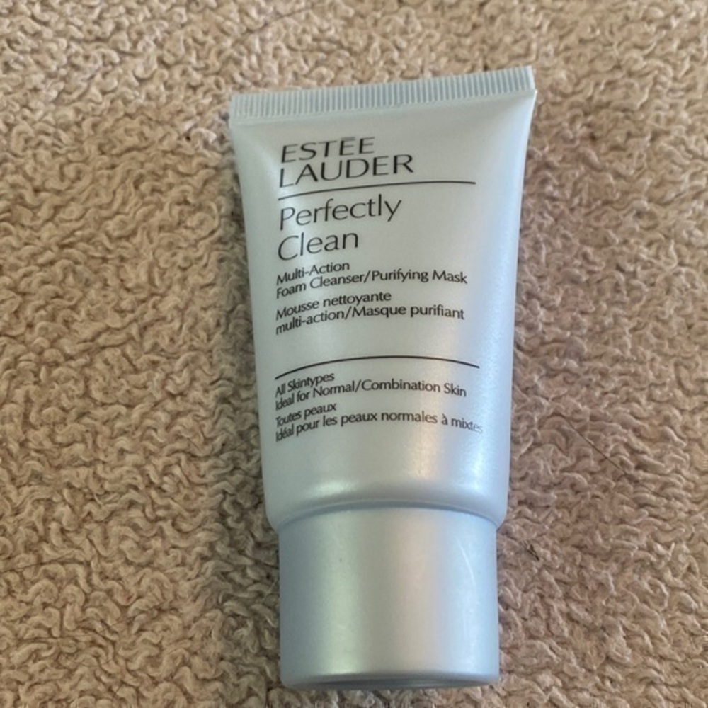 Estée Lauder Perfectly Clean multi-Action foam cleaner/Purifying mask 1 fl oz 🆕